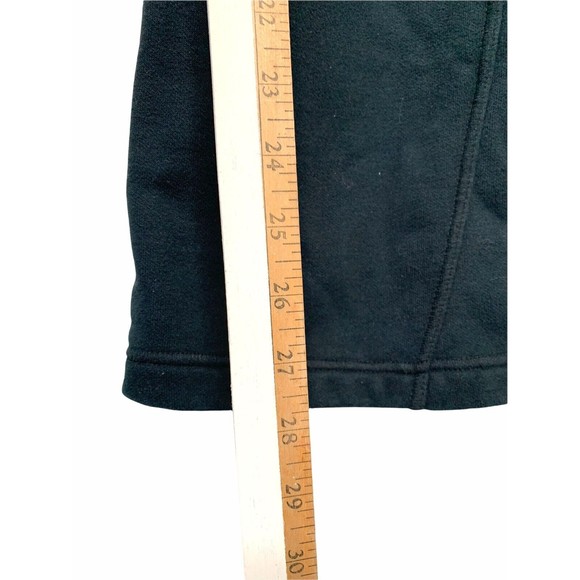 NIKE Wide Leg Fleece Pants Women’s Black M Medium Comfy Drawstrings Thick - Picture 9 of 12